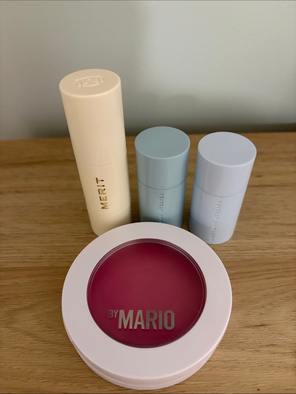 Westman Atelier Blush Sticks, Merit Day Glow & By Mario Soft Pop Blush